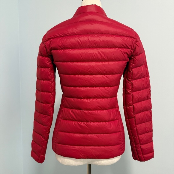 Armani Exchange Women's White Duck Down Red Jacket Size S - Picture 3 of 11